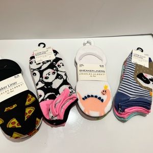 Woman’s no-show socks. 12 pair total!